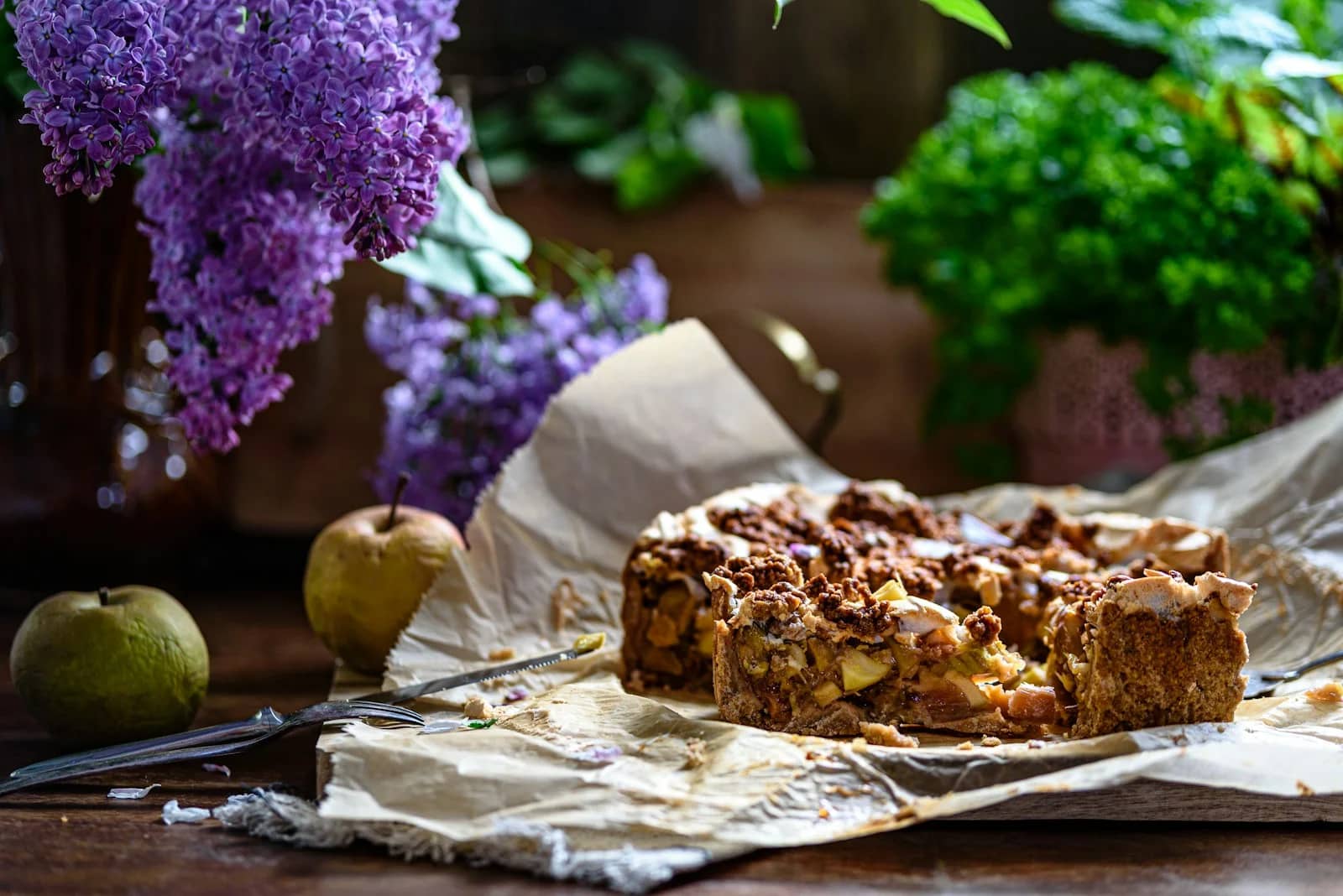 Crumble aux pommes Jonagold