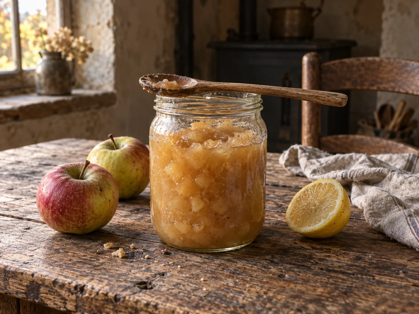 Compote maison aux pommes Belchard-Chantecler