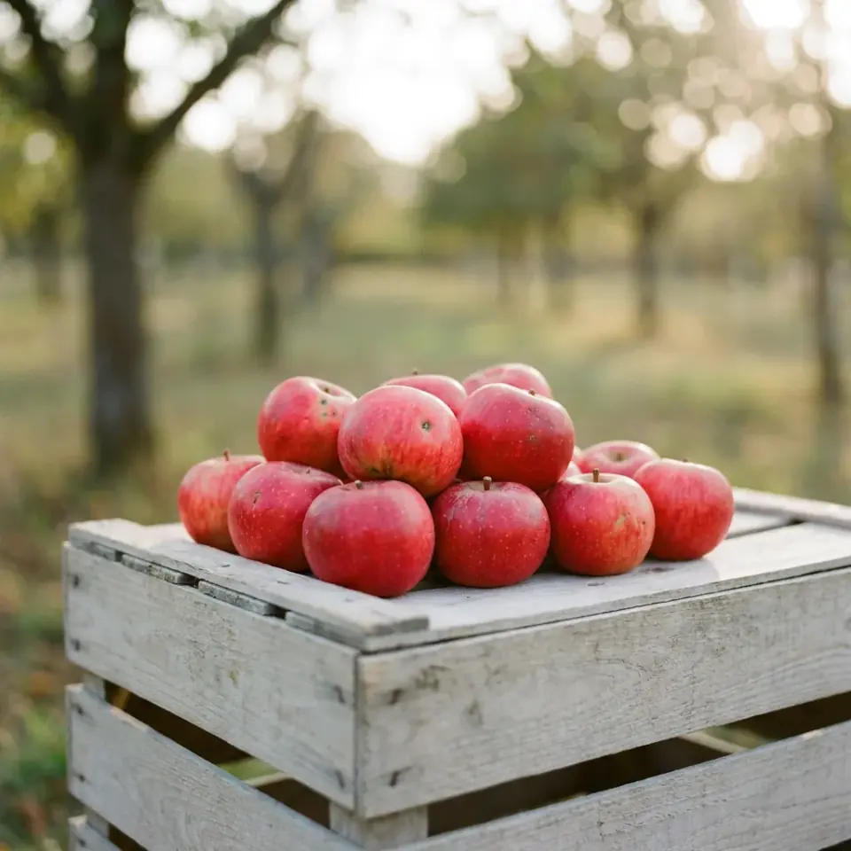 Pomme Akane bio du Verger de Faverolles